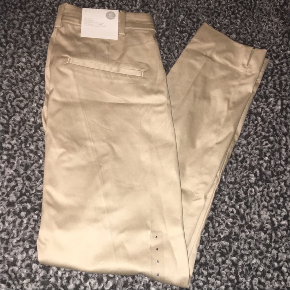 Beige slacks